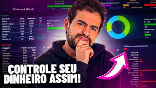 Planilha de Controle Financeiro PROFISSIONAL Gerenciar gastos receitas e investimentos [upl. by Einnaffit]