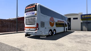 Intercape Marcopolo G7 DD 1800 Scania chassis  Garage to Bossman Roleplay Drive [upl. by Natsirc]