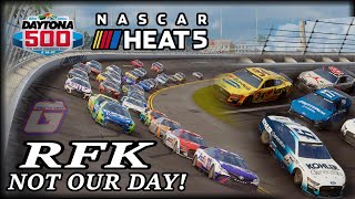 RFK Not our Day The Daytona 500 in NASCAR Heat 5 Next Gen Update  TheCombustionGamer [upl. by Venditti]