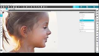 Create a Silhouette of your Child with Silhouette Studio [upl. by Ayenat]