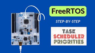 How to use FreeRTOS with STM32 Microcontroller–Example Project [upl. by Ahsikym825]