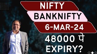 Nifty Prediction and Bank Nifty Analysis for Wednesday  6 March 24  Bank NIFTY Tomorrow [upl. by Amsirp]