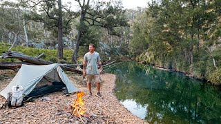 Fly Fishing amp Solo Camping in the Mountains CREEPY nighttime encounter [upl. by Niak]