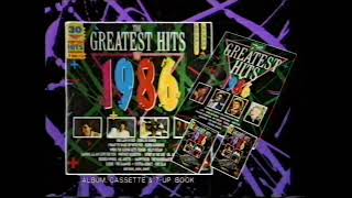 Greatest Hits 1986 Telstar Records Music Collection UK Ad 1986 [upl. by Ylyl]