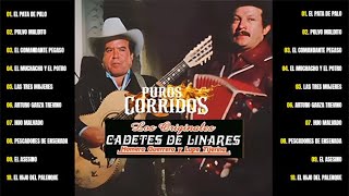 1 Hora De Puros Corridos De Los Cadetes De Linares  Corridos Famosos de Oro Viejitas Pero Bonitas [upl. by Sakram]