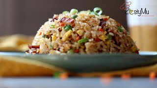 How to make Cantonese Fried Rice  Riz Cantonais [upl. by Ertemed970]