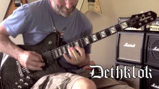 Dethklok  Deththeme Guitar Cover [upl. by Pliner]