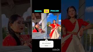 Ayush pallavi and nishita pallavi new trending viralvideo youtubeshorts video new song [upl. by Kered]