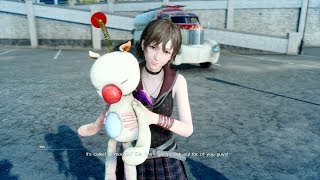 FINAL FANTASY XV  Iris givs Noctis Moogle Plushie HQ [upl. by Reitman]