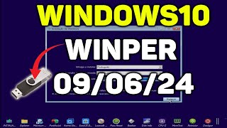 ⭐ WINPE  WINDOWS 10 22H2 AIO ⭐ ISO COMPLETA ATUALIZADA 09072024 WINDOWS DIRETO DO PENDRIVE [upl. by Doti]