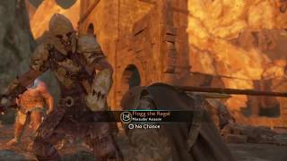 MiddleEarth Shadow of War Best Orc bodyguard save ever [upl. by Sacrod]