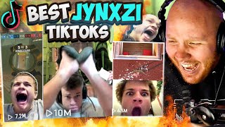 TIMTHETATMAN REACTS TO JYNXZIS MOST VIRAL TIKTOKS [upl. by Ailehc309]