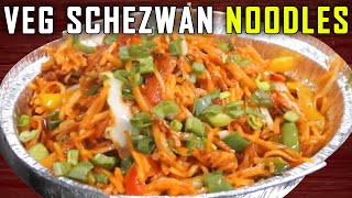 Easy Homemade Schezwan Noodles Recipe  Quick and Delicious [upl. by Lala]