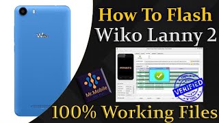 Wiko Lanny 2 Firmware Flash File ✅ Flashng Stock Rom  Dead Boot Repair Hang Fix [upl. by Jacobba]