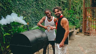 Cooking JERK in the Jamaica Mountains 🇯🇲 Episode 6 [upl. by Ellehcin11]