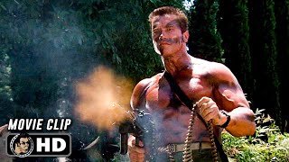 COMMANDO Clip  quotEpic Shootoutquot 1985 Arnold Schwarzenegger [upl. by Kwapong]