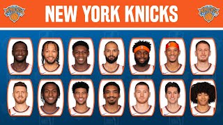 New York KNICKS New Roster 20232024  Player Lineup Profile Update as of October 26 [upl. by Kahn]