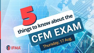 LIVE 5 things to know about the CFM Exam [upl. by Yzdnil]