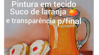 Como pintar um suco de laranja e um jarro transparente pfinal para iniciantes [upl. by Omar647]