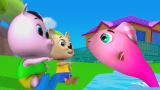 Machli Jal Ki Rani Hai  Hindi Balgeet  मछली जल की रानी है  Hindi Nursery Rhymes  Baby Song [upl. by Acinemod]