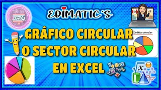 GRAFICO CIRCULAR O SECTOR CIRCULAR EN EXCEL [upl. by Eixid]