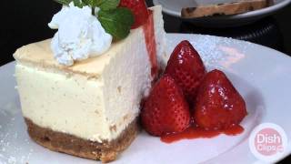 Maggianos  New York Style Cheesecake [upl. by Nett]