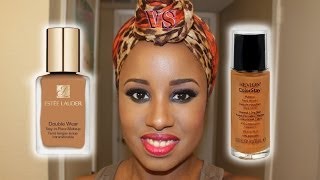 Estee Lauder Double Wear vs Revlon Colorstay Foundation [upl. by Olag]