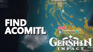 Find Acomitl Genshin Impact [upl. by Leod546]