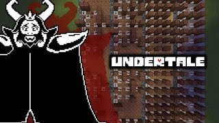 【Minecraft】Noteblockで「ASGORE」amp「Bergentrückung」【Undertale】 [upl. by Oinota657]