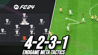 ENDGAME Meta Tactics Best 4231 Custom Tactics EA FC 24 [upl. by Oneg549]