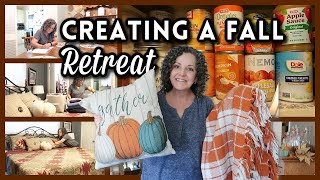 10 SIMPLE TIPS TO CREATE A FALL RETREAT AT HOME Lets get cozy🍁 [upl. by Cohligan]