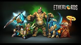 HD EtherLords Gameplay IOSAndroid  ProAPK [upl. by Cutlerr]