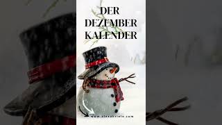 Der Dezember Kalender 📅 dezember kalender alexakriele engel inspiration momente [upl. by Jonell]