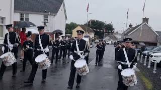 Castledawson Flute Band 2  Curran Flute Bands Parade 2023 [upl. by Havot]