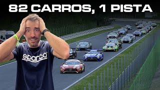 Corrida online com grid de 82 carros em Spa Francorchamps [upl. by Leahkim844]