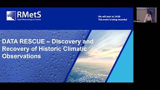 Data Rescue Discovery and Recovery of Historic Climatic Observations [upl. by Aihtnyc]