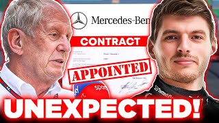 Accidental REVEAL Helmut Marko CONFIRMS Verstappens Mercedes Switch [upl. by Nirra]