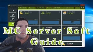 How to Host a Minecraft Server Using MC Server Soft for Windows [upl. by Urbani362]