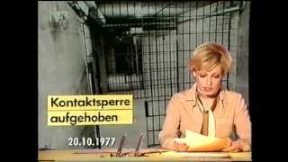 tagesschau 20 Oktober 1977 [upl. by Ayotnom]