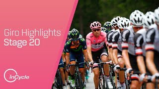 Giro dItalia 2017  Stage 20 Highlights  inCycle [upl. by Marissa971]