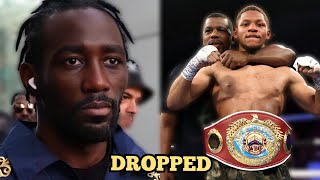 BUD CRAWFORD DROPS WBO STRAP BRIAN NORMAN JR ELEVATED [upl. by Bryce579]