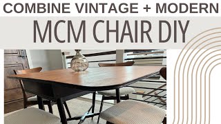 Modern MCM Reupholstered Chairs [upl. by Girardo561]