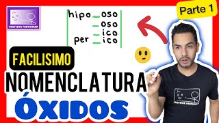 ✅NOMENCLATURA Química ÓXIDOS  𝙎𝙪𝙥𝙚𝙧 𝙁á𝙘𝙞𝙡 😎​🫵​💯​  Química inorgánica [upl. by Benisch]