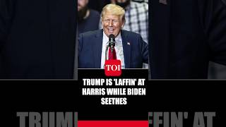 “She’s Crazy” Donald Trump Mocks ‘Laughing’ Kamala Harris At Michigan Rally [upl. by Shelly]