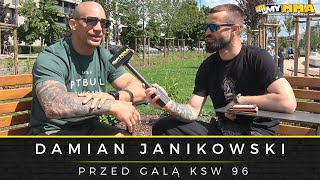 DAMIAN JANIKOWSKI  KSW 96  RewanĹź z Pawlakiem  Pas mistrzowski  5 rund  Superfight z Bartosem [upl. by Ardnovahs660]