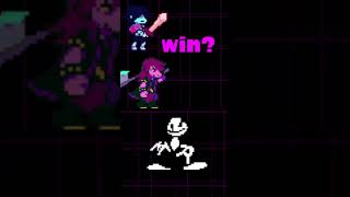 Kris and Susie VS Gaster deltarune [upl. by Aliuqa706]