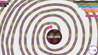 Paperio 2 Circling the Whole Map Control 10000 INSTANT WIN Hacker 10387 [upl. by Ilesara]