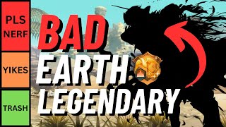 EARTH LEGENDARIES SUCK  Earth Legendary ⛰️ Tier List  Fire Emblem Heroes FEH [upl. by Yddet]