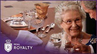 The Strict Table Manners Every Royal Must Follow  Royal Recipes  Real Royalty [upl. by Jerman]