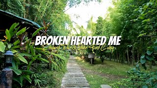 BROKEN HEARTED ME  Karaoke Version  in the style of England Dan amp John Ford Coley [upl. by Idnis274]